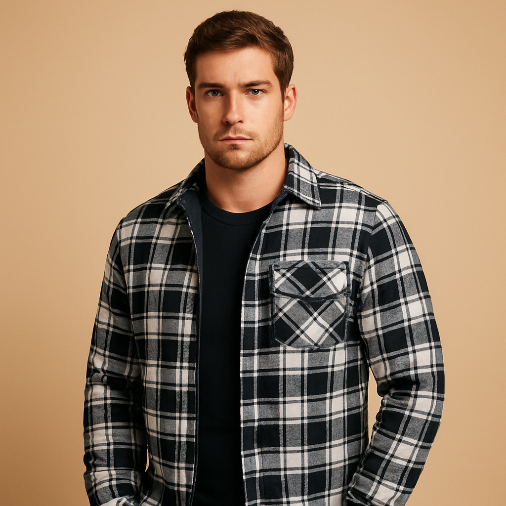 Men’s bomber jacket with hood, warm lining, and wind-resistant design, suitable for winter days, casual outings, and everyday wear.