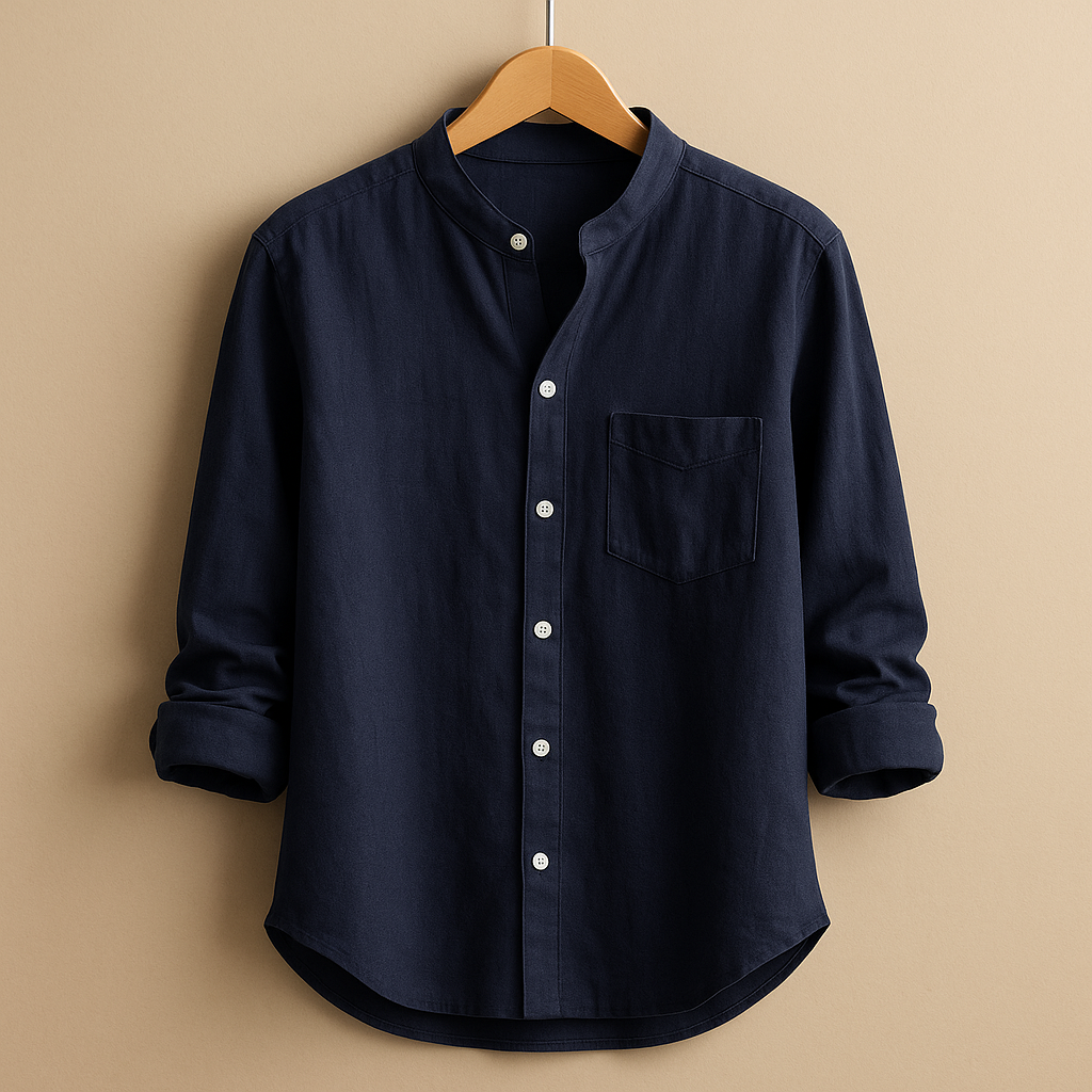 Women’s classic long sleeve button down shirt with tailored fit and collar, perfect for office wear and smart casual outfits.