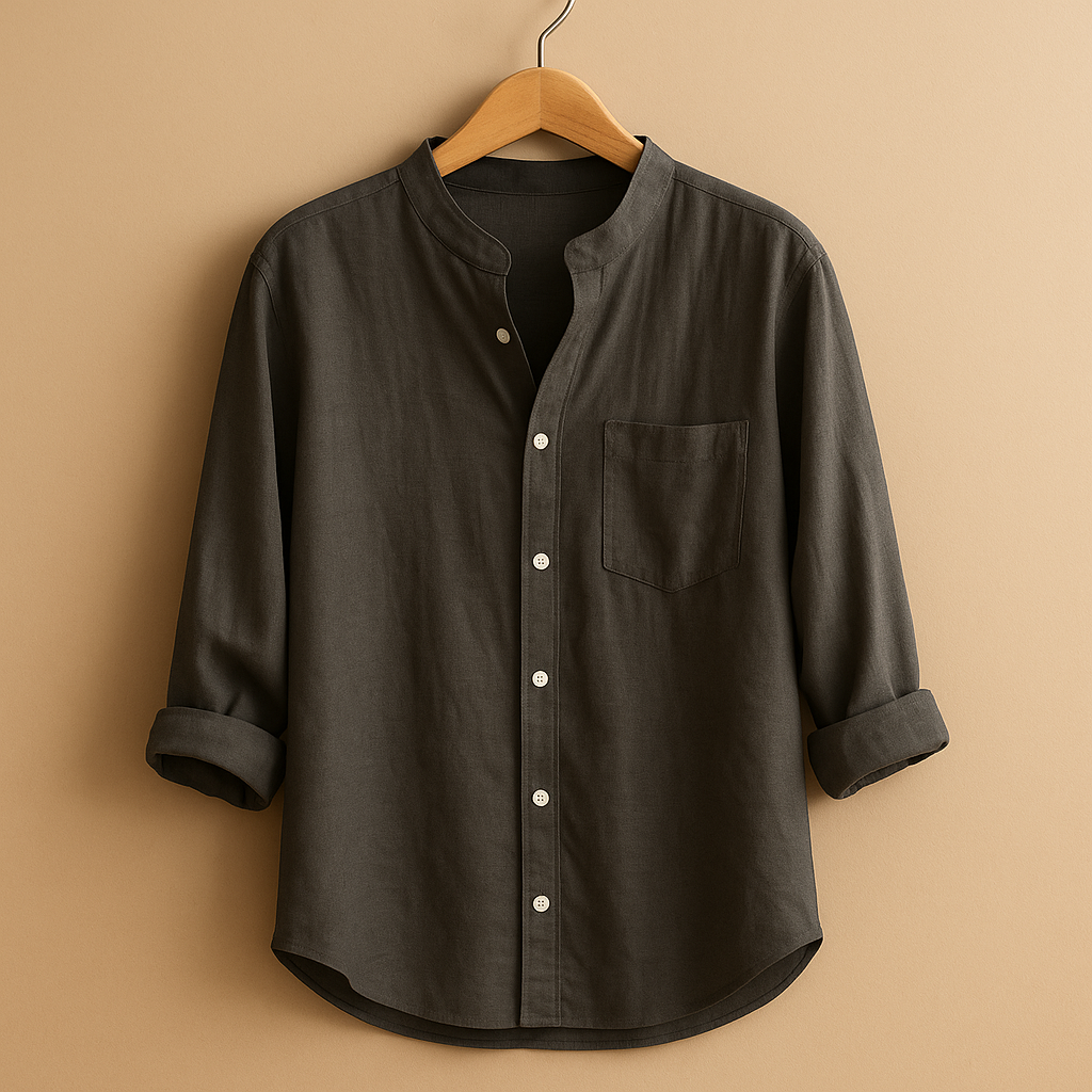 Women’s classic long sleeve button down shirt with tailored fit and collar, perfect for office wear and smart casual outfits.