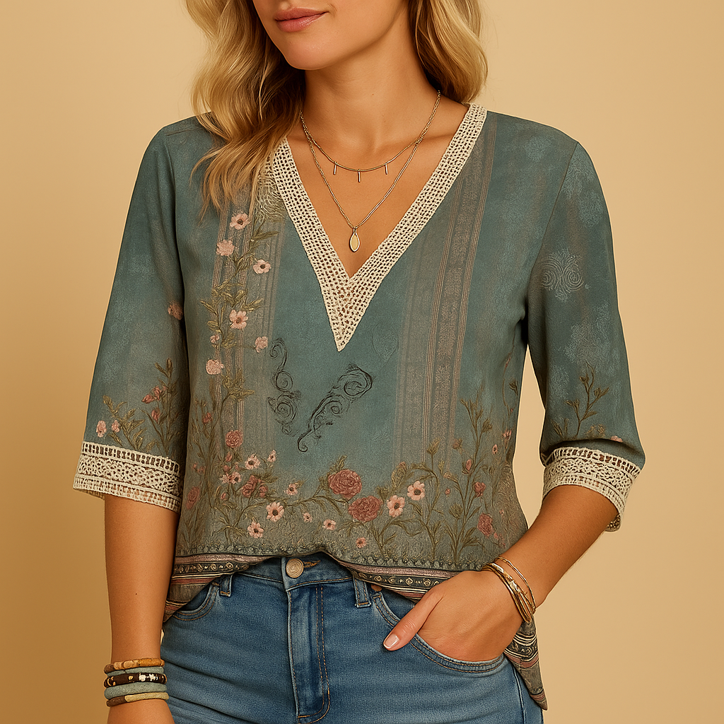 Women’s elegant tailored blouse with flattering feminine fit, ideal for office wear, business meetings, dinners, and casual chic outfits.