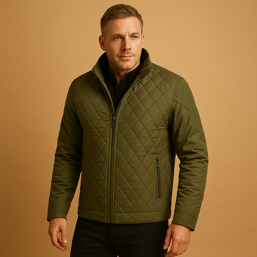 Men’s elegant winter coat with warm insulation and a timeless design, suitable for daily wear and formal occasions in cold weather.