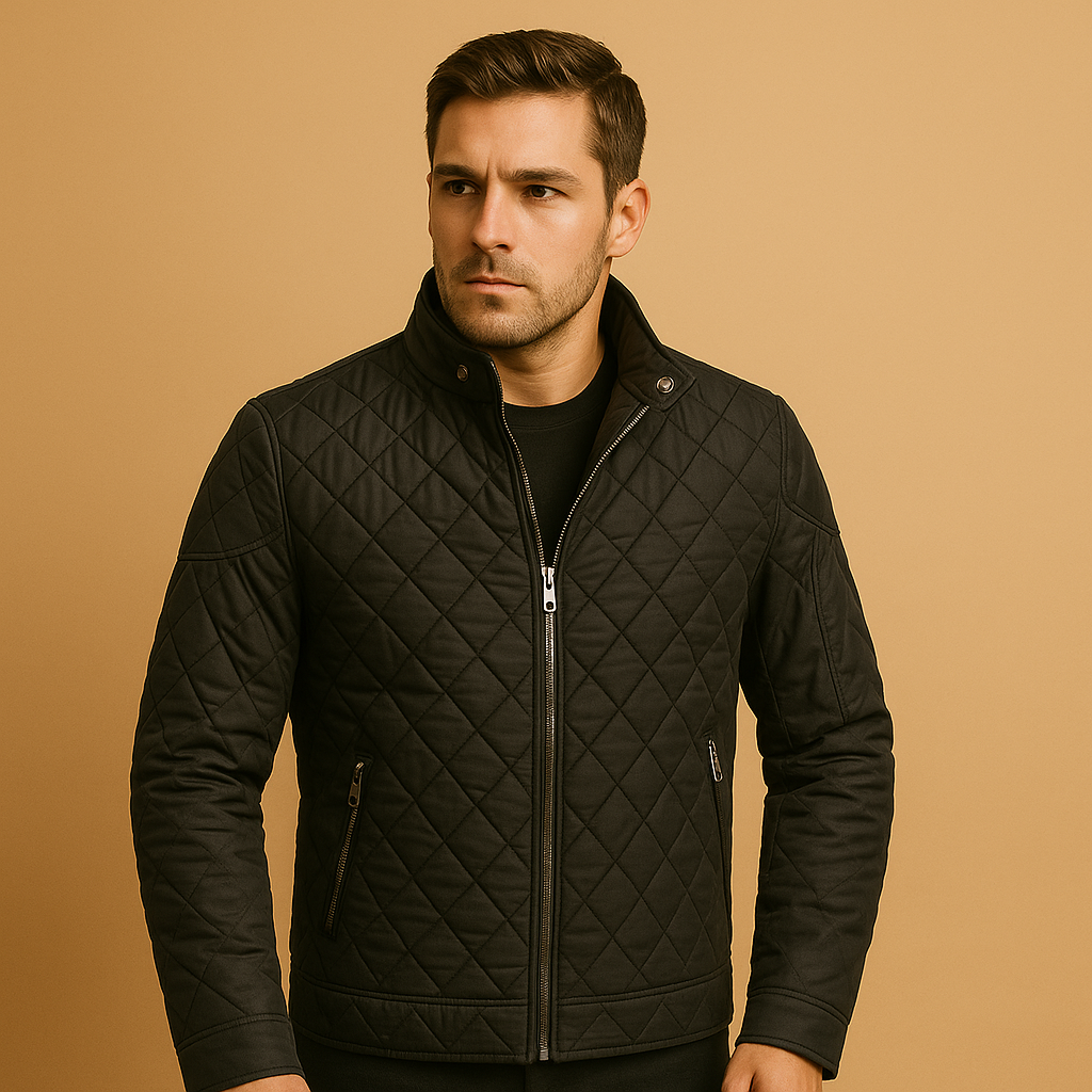 Men’s elegant winter coat with warm insulation and a timeless design, suitable for daily wear and formal occasions in cold weather.