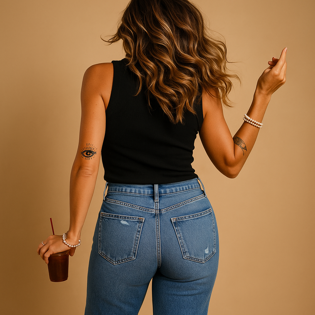 Women’s slim fit cotton tank top with U-neck, lightweight and breathable design, perfect for summer days and casual wear.